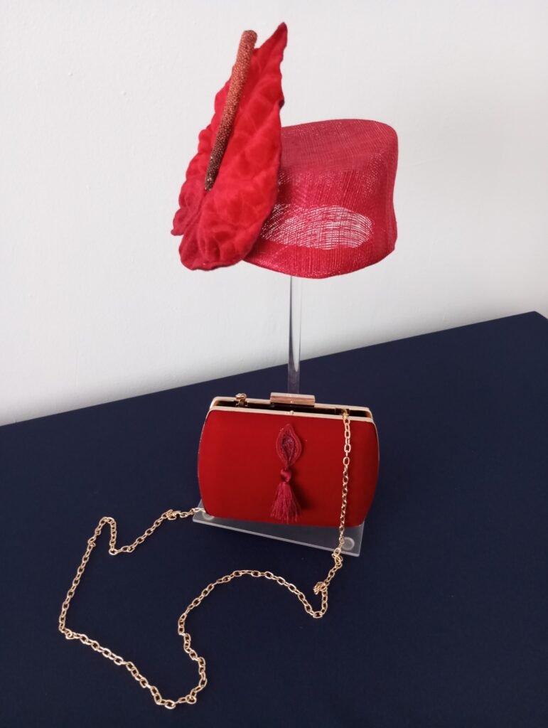 Conjunto Casquete y Bolso - Cartera