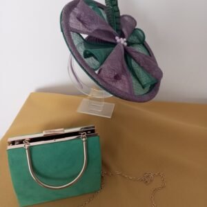 Conjunto Tocado y Bolso